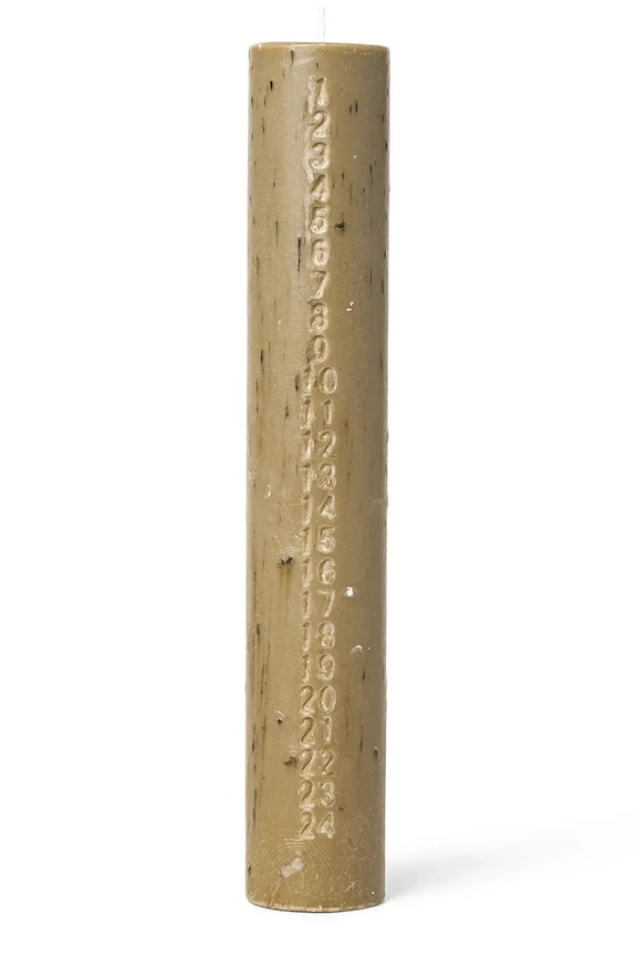 ferm LIVING świeca adwentowa beżowy 1104270019