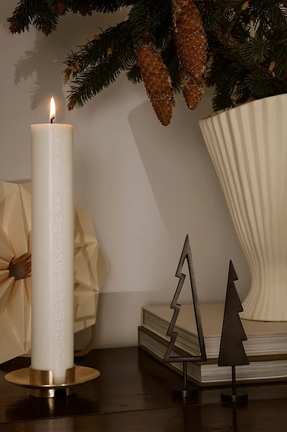 Lifestyle ferm LIVING świeca adwentowa 1104266273 biały
