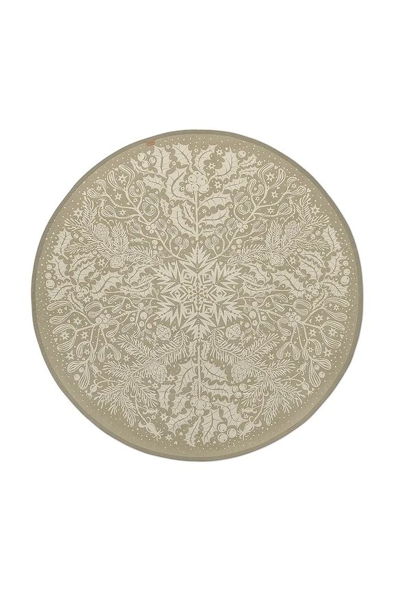ferm LIVING dywanik ozdobny beżowy 1104266277