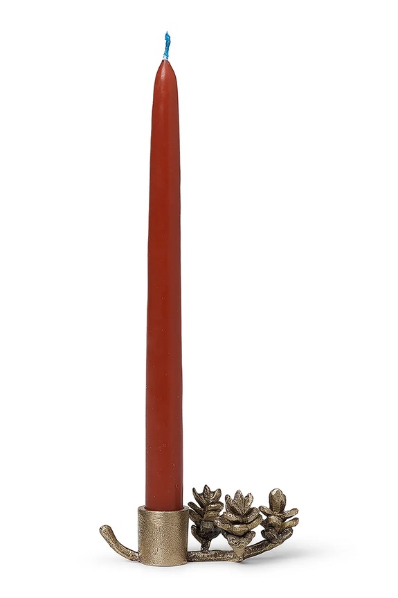 Декоративний свічник ferm LIVING 1104264685 коричневий AA00