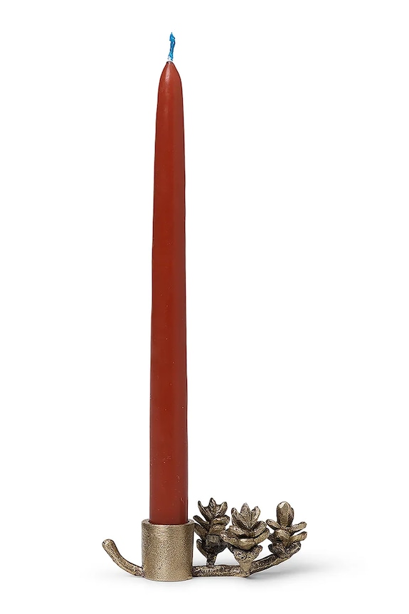 Декоративний свічник ferm LIVING 1104264685 коричневий AA00