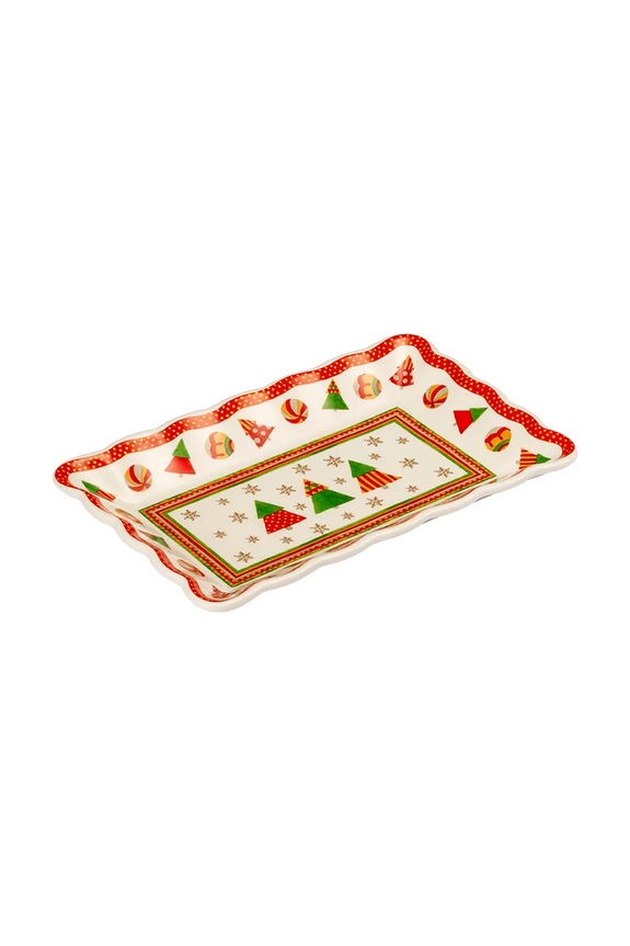 Palais Royal taca świąteczna z porcelany 22 cm multicolor 1024512.