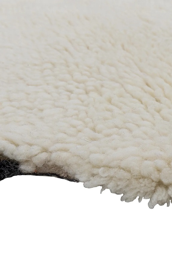 Μάλλινο χαλί Bloomingville Dolly 82062350 λευκό AA00