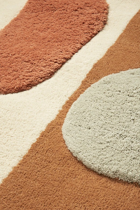 ferm LIVING dywan wełniany Bloco 120 x 80 cm 1104269849 multicolor AA00