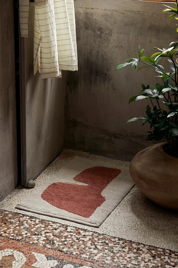 Ferm Living dywanik bawełniany Lay 1104267771 multicolor AA00