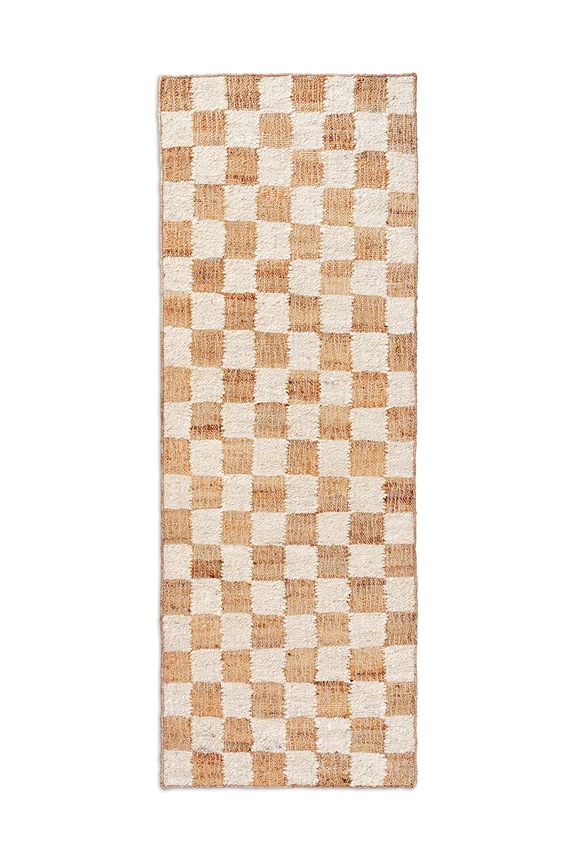 Χαλί από μίγμα μαλλιού ferm LIVING Check πολύχρωμο 1104268672