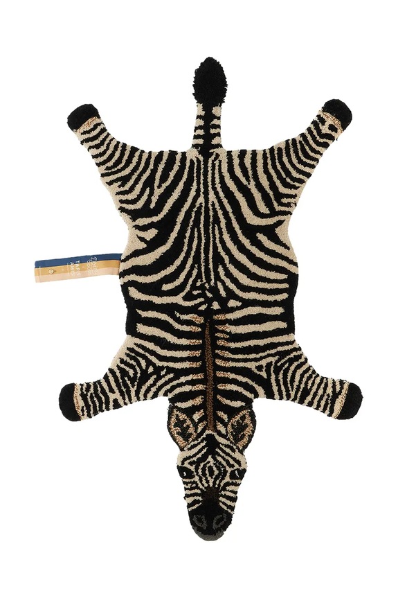 Doing Goods dywan wełniany Stripey Zebra 102 x 67 cm multicolor 1.45.10.073.900.3