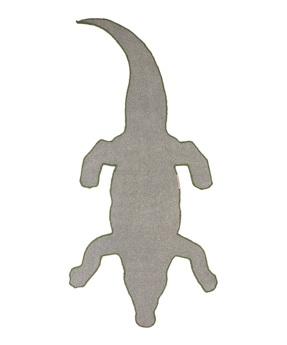 Doing Goods gyapjú szőnyeg Coolio Crocodile 202 x 89 cm 1.45.10.038.060.5 zöld AA00