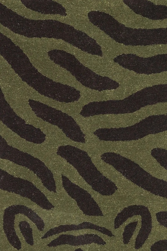 Вълнен килим ferm LIVING Safari Tufted Rug 118 x 160 cm 9071 зелен AA00