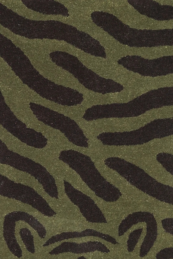 Вълнен килим ferm LIVING Safari Tufted Rug 118 x 160 cm 9071 зелен AA00