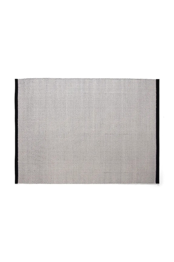 Vlnený koberec HAY Bias 140 x 200 cm biela AD857.A665.AO13