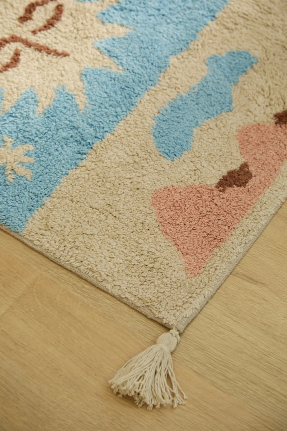 Calma House dywanik bawełniany Camp 60 x 90 cm multicolor CAMP.90.MUL