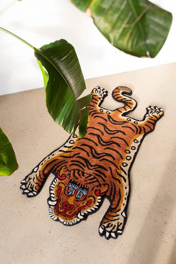 Bongusta covor de lână Tiger 115 x 190 cm BON03.001 multicolor AA00