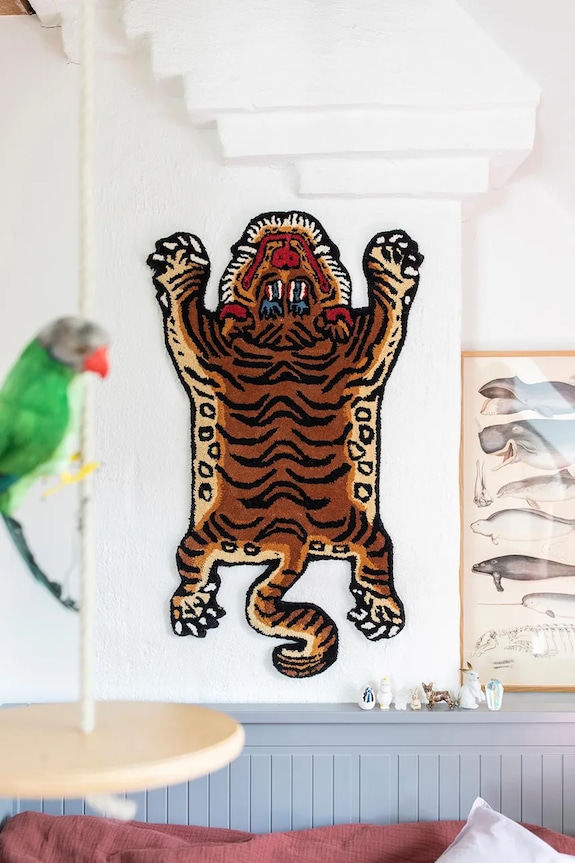 Bongusta covor de lână Tiger 50 x 85 cm BON24 multicolor AA00