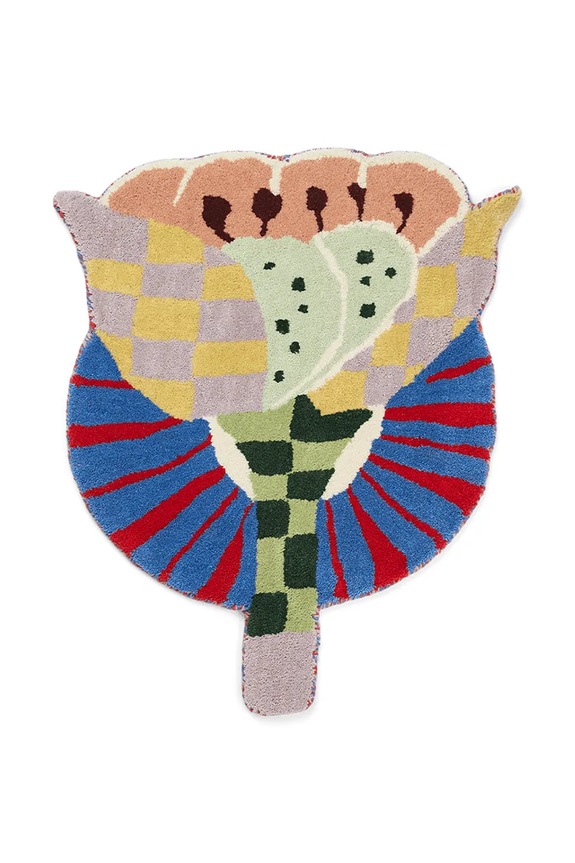 Bongusta covor de lână Potpourri 60 x 75 cm multicolor BON108
