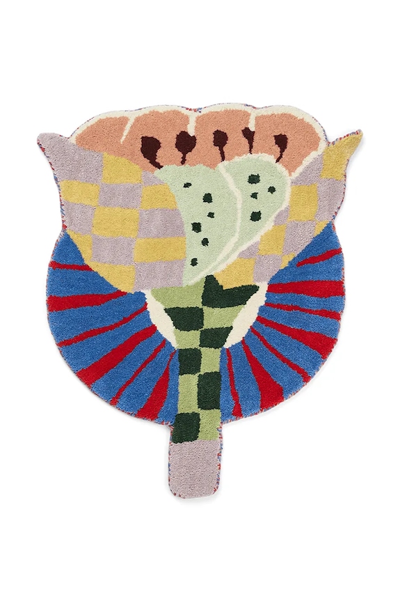 Bongusta covor de lână Potpourri 60 x 75 cm multicolor BON108