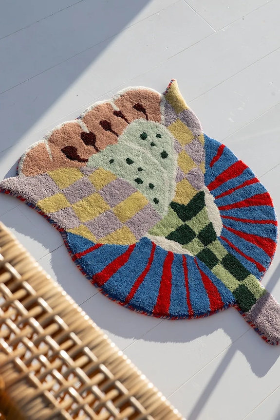 Bongusta covor de lână Potpourri 60 x 75 cm BON108 multicolor AA00