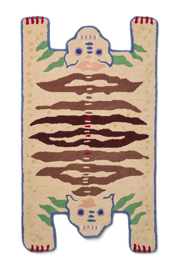 Bongusta tappeto di lana Soulmates 70 x 120 cm multicolore BON100.03