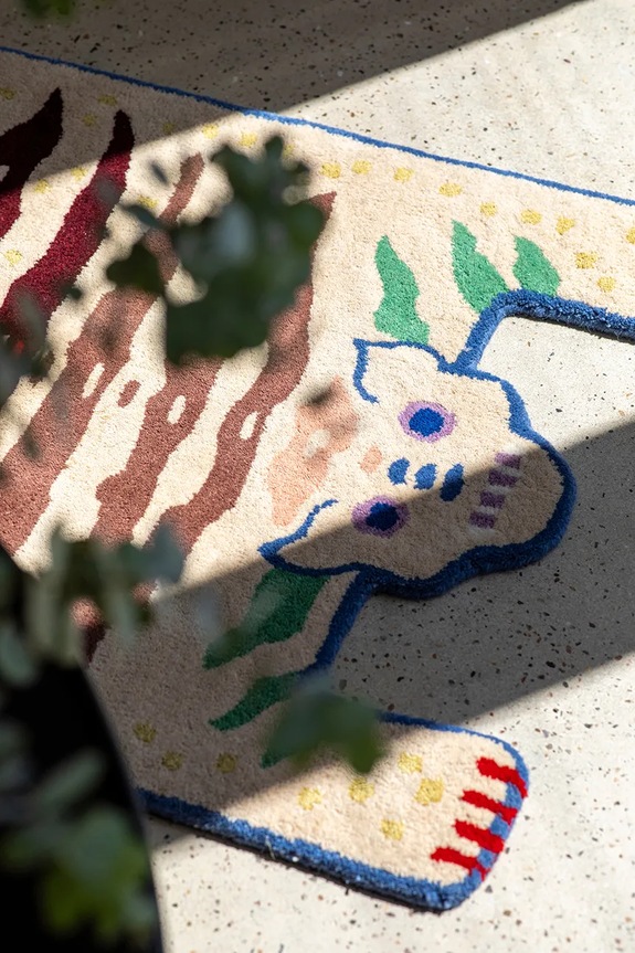 Bongusta tappeto di lana Soulmates 70 x 120 cm BON100.03 multicolore AA00