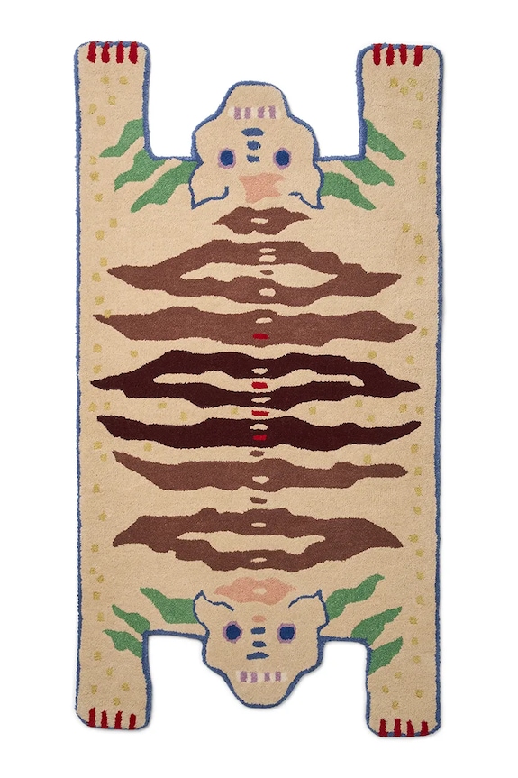 Bongusta tappeto di lana Soulmates 85 x 157 cm multicolore BON100.01