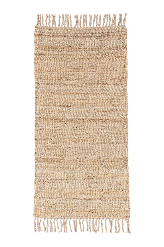 Bizzotto koberec podlahový z textilného materiálu 70 x 140 cm béžová 608294