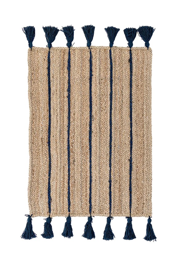 Bizzotto koberček podlahový z textilného materiálu 60 x 90 cm béžová 608314