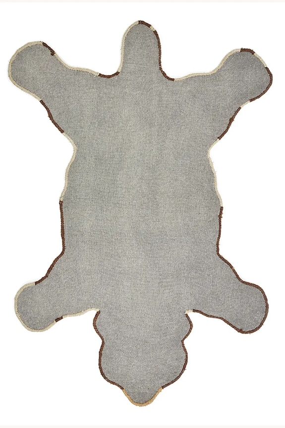 Doing Goods dywan ozdobny wełniany 145 x 97 x 2 cm 1.45.10.109.700.5 brązowy AA00
