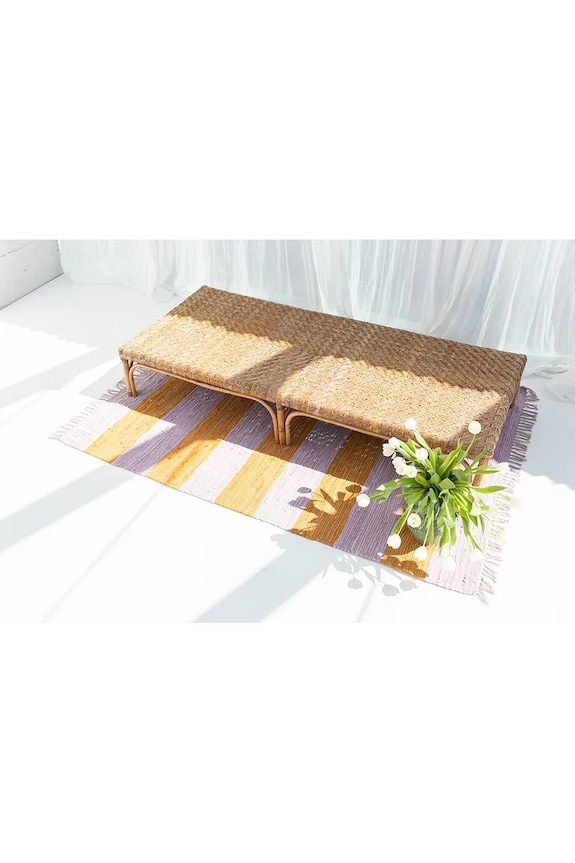 Bongusta covor decorativ din bumbac 140 x 200 cm multicolor BON67.5715648002358