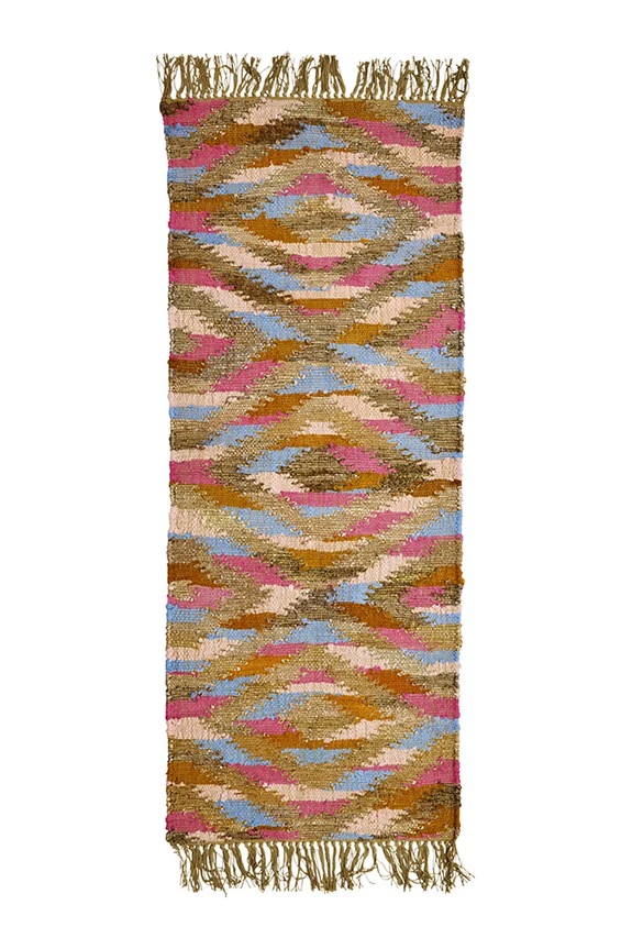 Rice dywan podłogowy z bawełną 65 x 150 cm multicolor FLMAR.GOLPAS