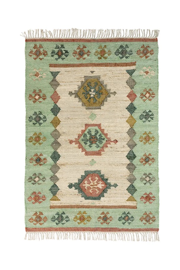 Madam Stoltz covor decorativ din iută 120 x 180 cm multicolor AI.155