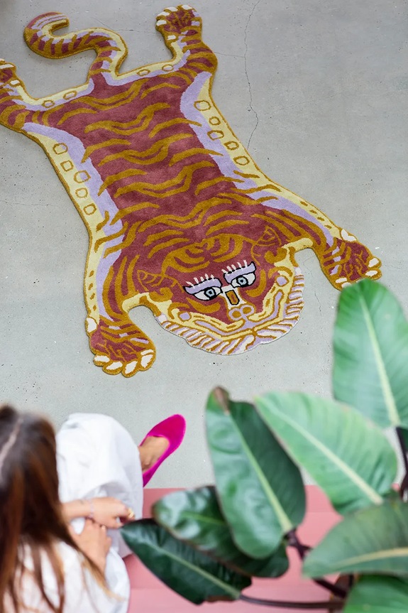 Bongusta килим декоративен вълнен 115 x 190 cm BON34 многоцветен AA00