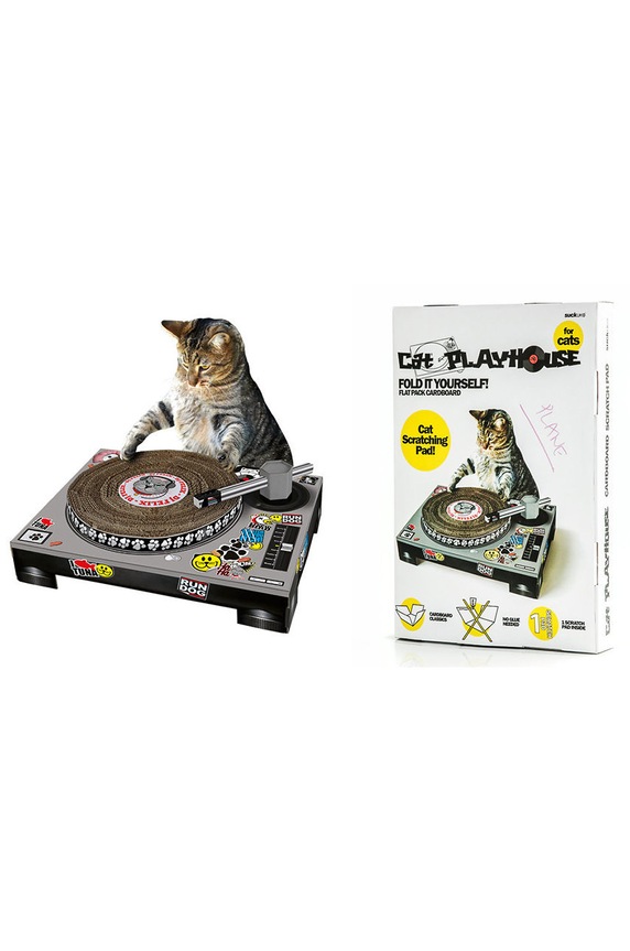 Luckies of London drapak dla kota Turntable SK.CATDECK1 multicolor AA00