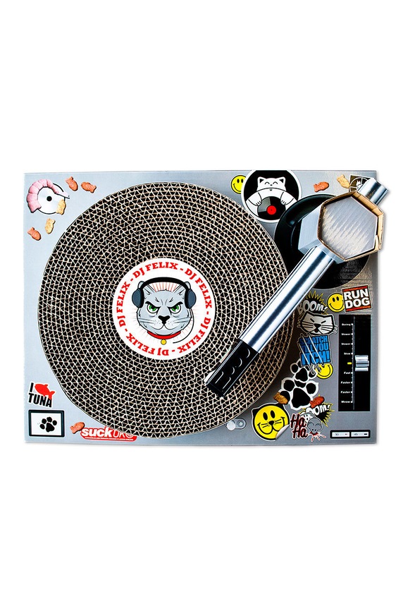 Lifestyle Luckies of London drapak dla kota Turntable SK.CATDECK1 multicolor