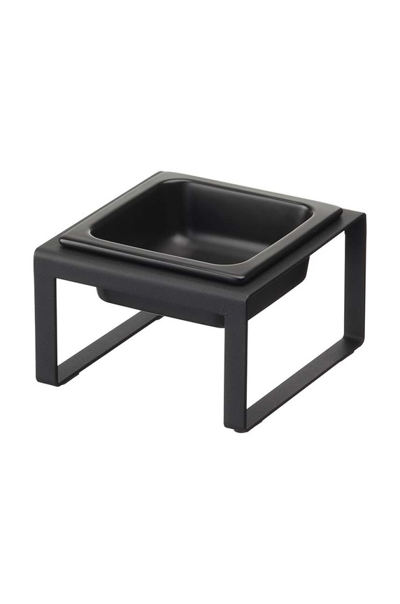 Zdjelica za kućnog ljubimca s postoljem Yamazaki Tower crna 5817