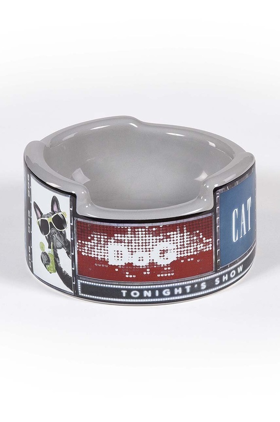 Μπολ για κατοικίδια United Pets New York x Seletti πολύχρωμο SE0102NY