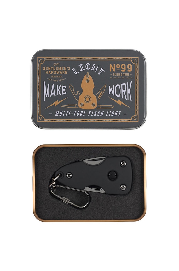 Gentlemen's Hardware multitool z latarką multicolor GEN099UK