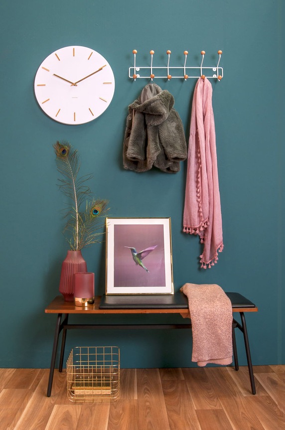 Karlsson zegar ścienny biały KA5716WH