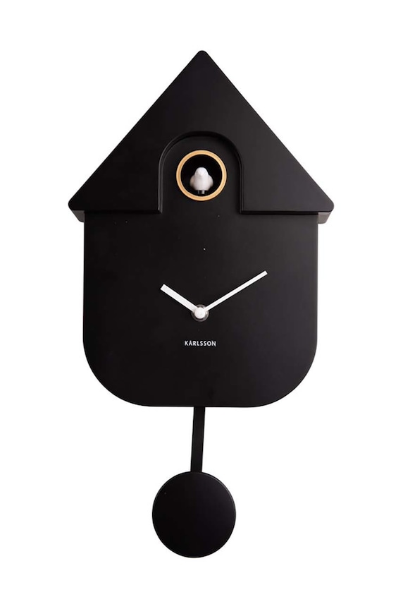 Karlsson ρολόι κούκος KA5768BK μαύρο AA00