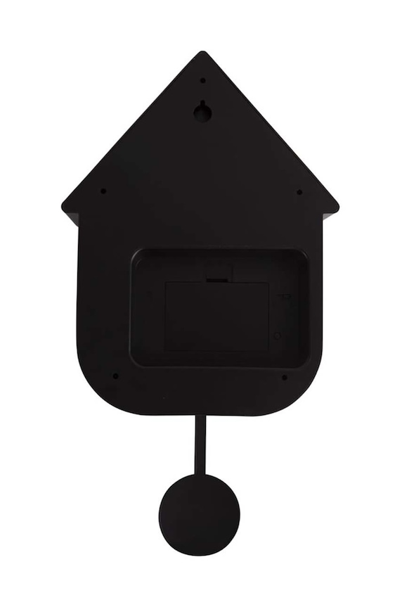 Σαλόνι και υπνοδωμάτιο Karlsson ρολόι κούκος KA5768BK μαύρο