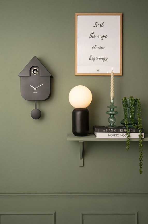 Karlsson ρολόι κούκος KA5768BK μαύρο