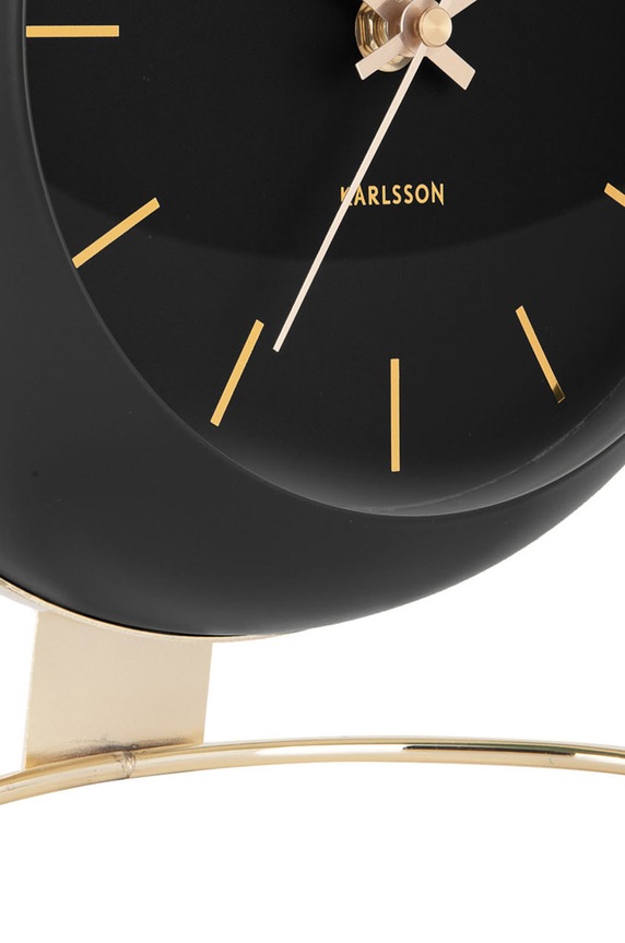 Salotto e camera Karlsson orologio da tavola KA5832BK nero