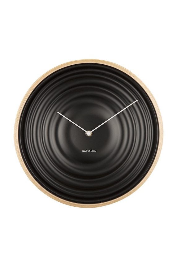 Karlsson ceas de perete negru KA5881BK
