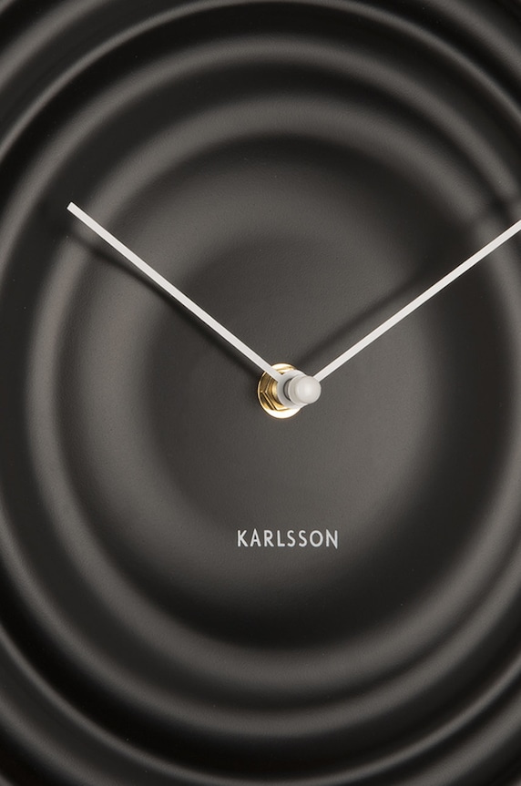 Karlsson ceas de perete negru KA5881BK