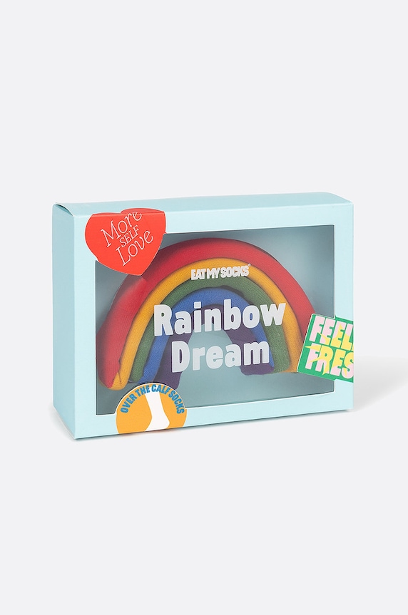Eat My Socks Ponožky Rainbow Dream vícebarevná EMSNOCRDCL