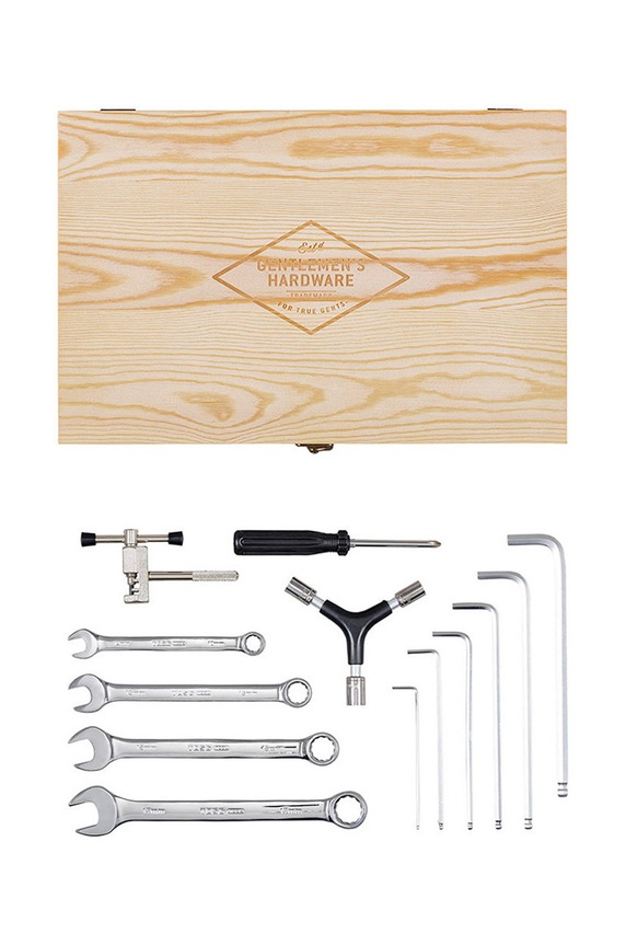 Lifestyle Gentelmen's Hardware Un set pentru biciclisti de 13 elemente GEN292 multicolor
