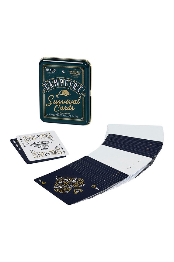 Gentlemen's Hardware karty do gry Campfire Survival multicolor GEN165