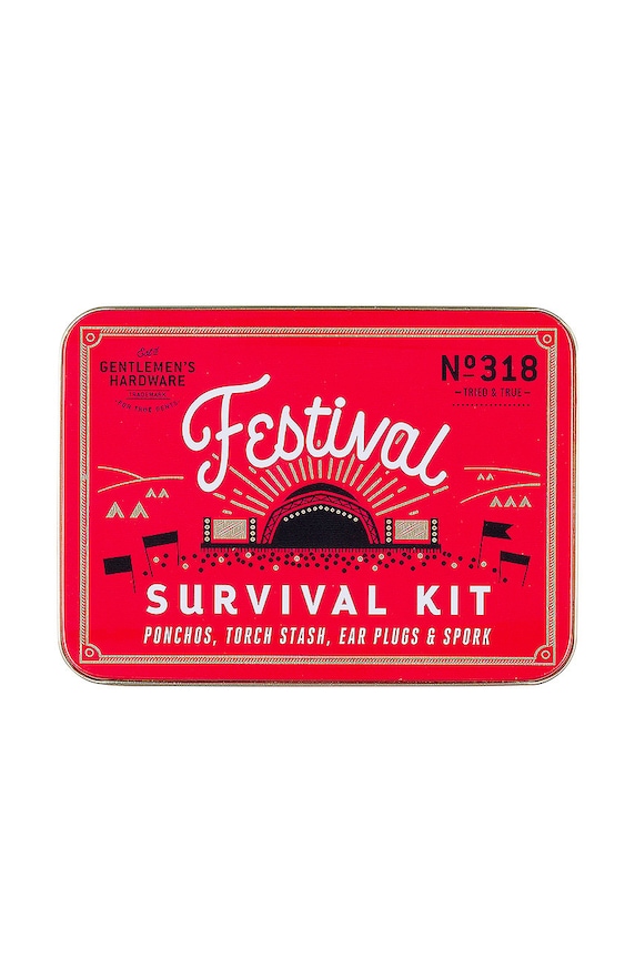 Gentelmen's Hardware Set za festival Festival Survival Kit šarena GEN318