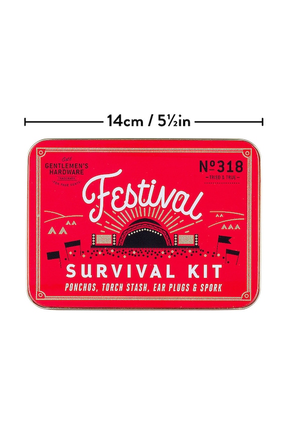 Gentelmen's Hardware Set za festival Festival Survival Kit GEN318 šarena AA00