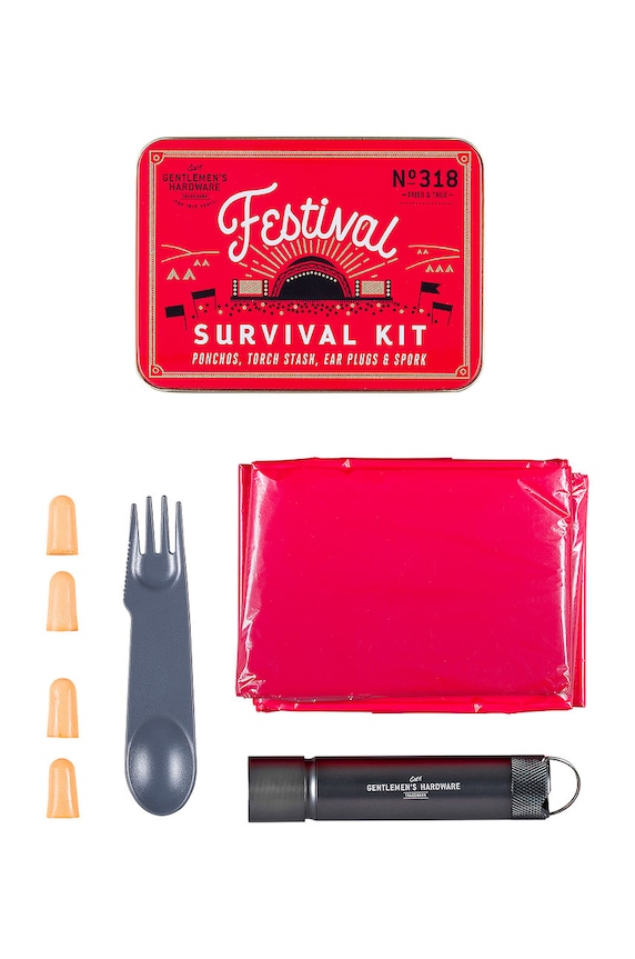 Gentelmen's Hardware Set za festival Festival Survival Kit šarena GEN318