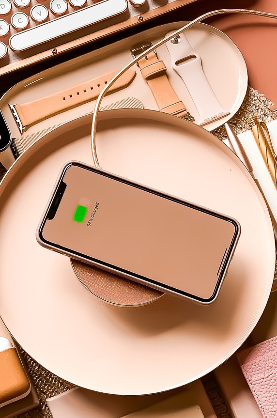 Marie Wolt ładowarka bezprzewodowa 1017G żółty